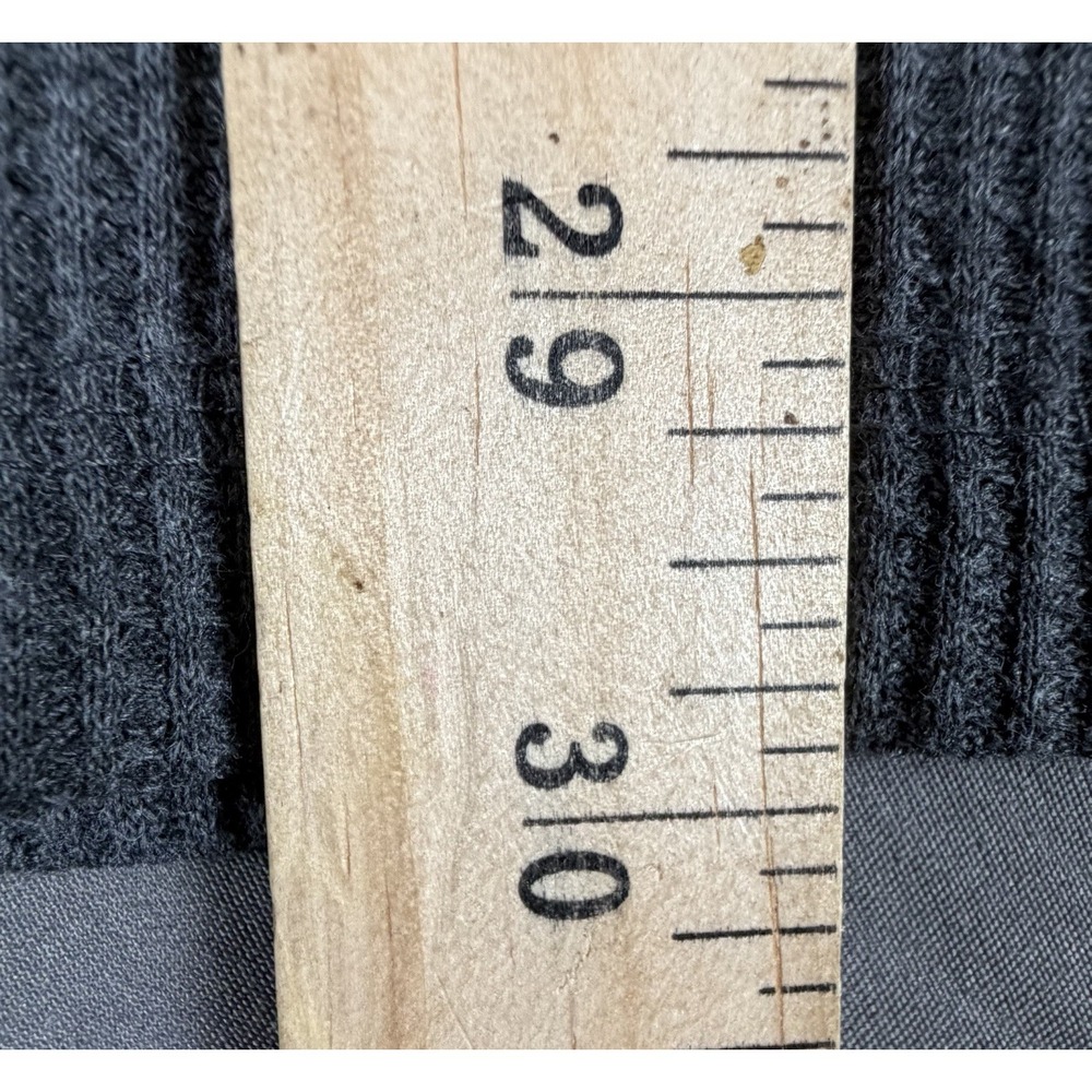 Rocawear Men's 4XLT Gray Thermal Waffle Knit Long Sleeve Shirt Y2K - Picture 7 of 7